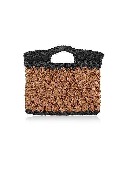 Ruby Synthetic Raffia Tote Bag | Saks Fifth Avenue