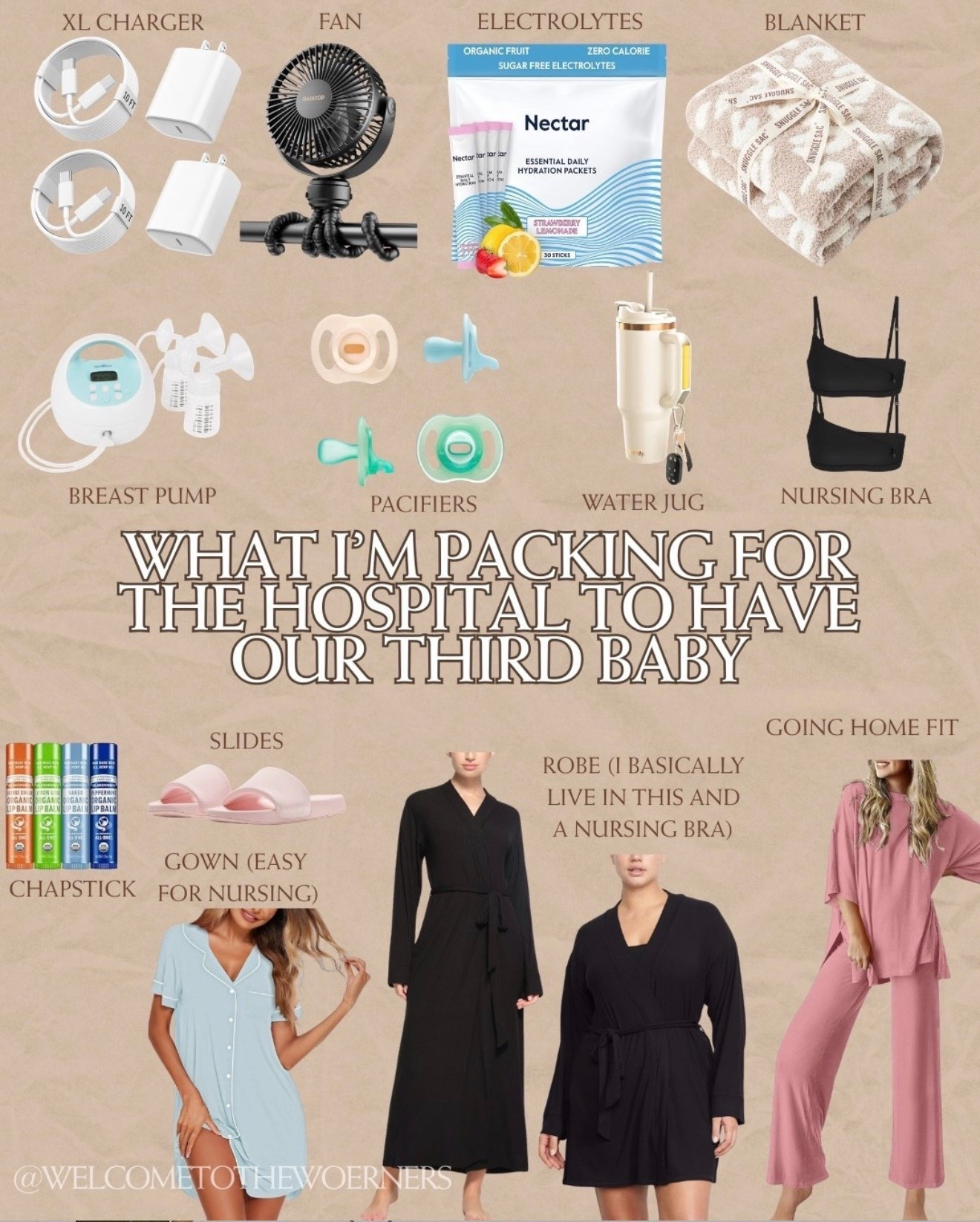 Things you’ll actually use at the hospital when having a baby 😉 

#LTKmomlife #LTKBump #LTKBaby