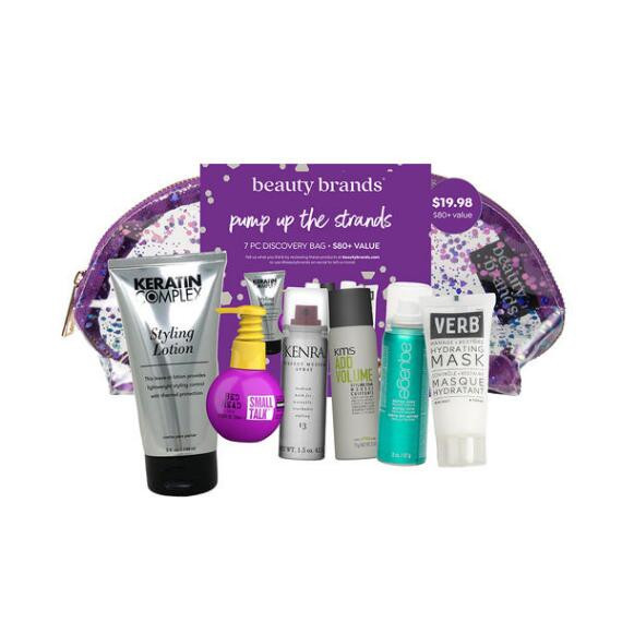 Beauty Brands Pump up the Strands Discovery Bag | Beauty Brands
