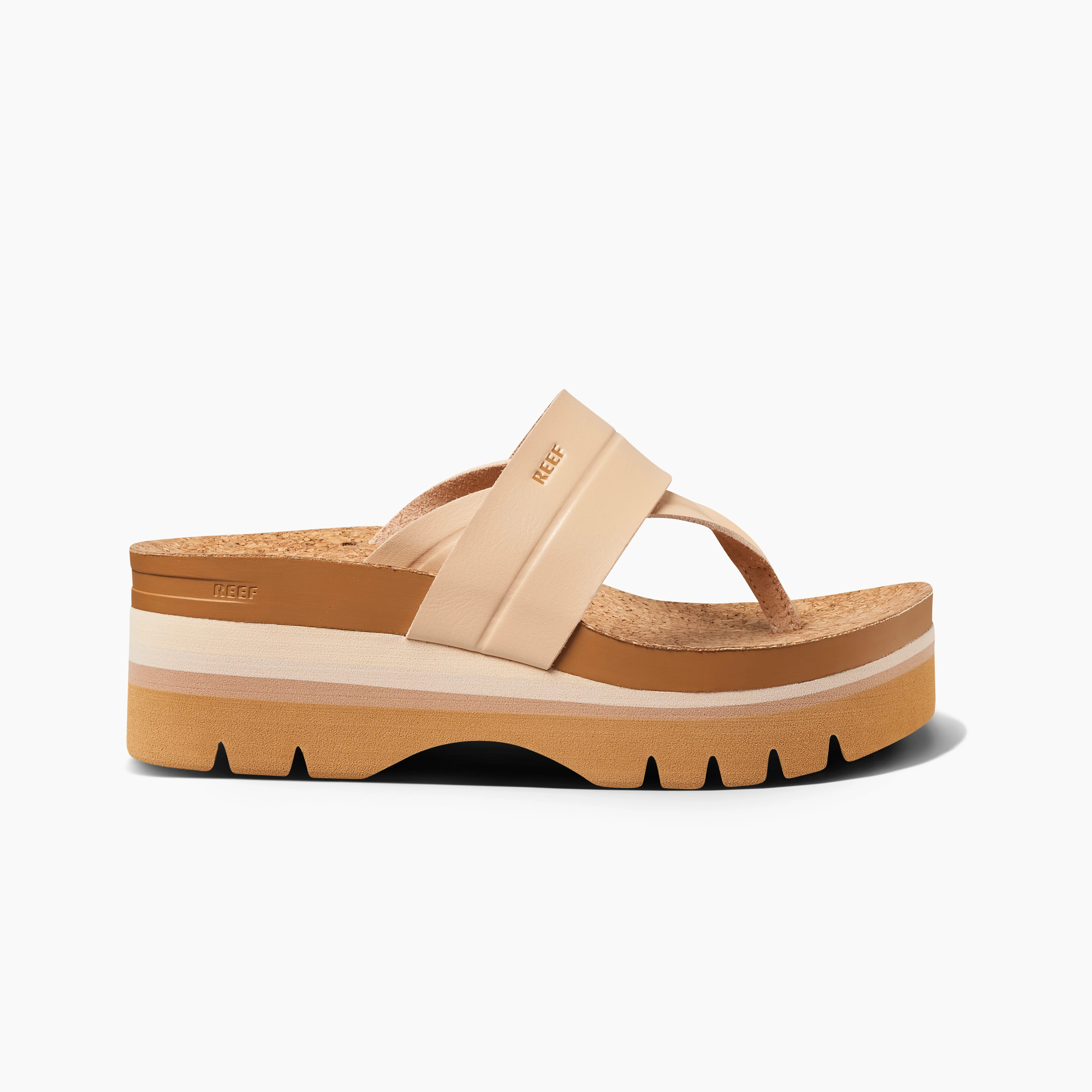 Cushion Vista Higher Lennox: Seashell Women's Sandals | REEF® | Reef