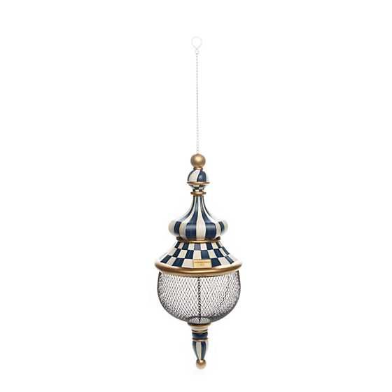 MacKenzie-Childs | Royal Check Pendant Bird Feeder | MacKenzie-Childs