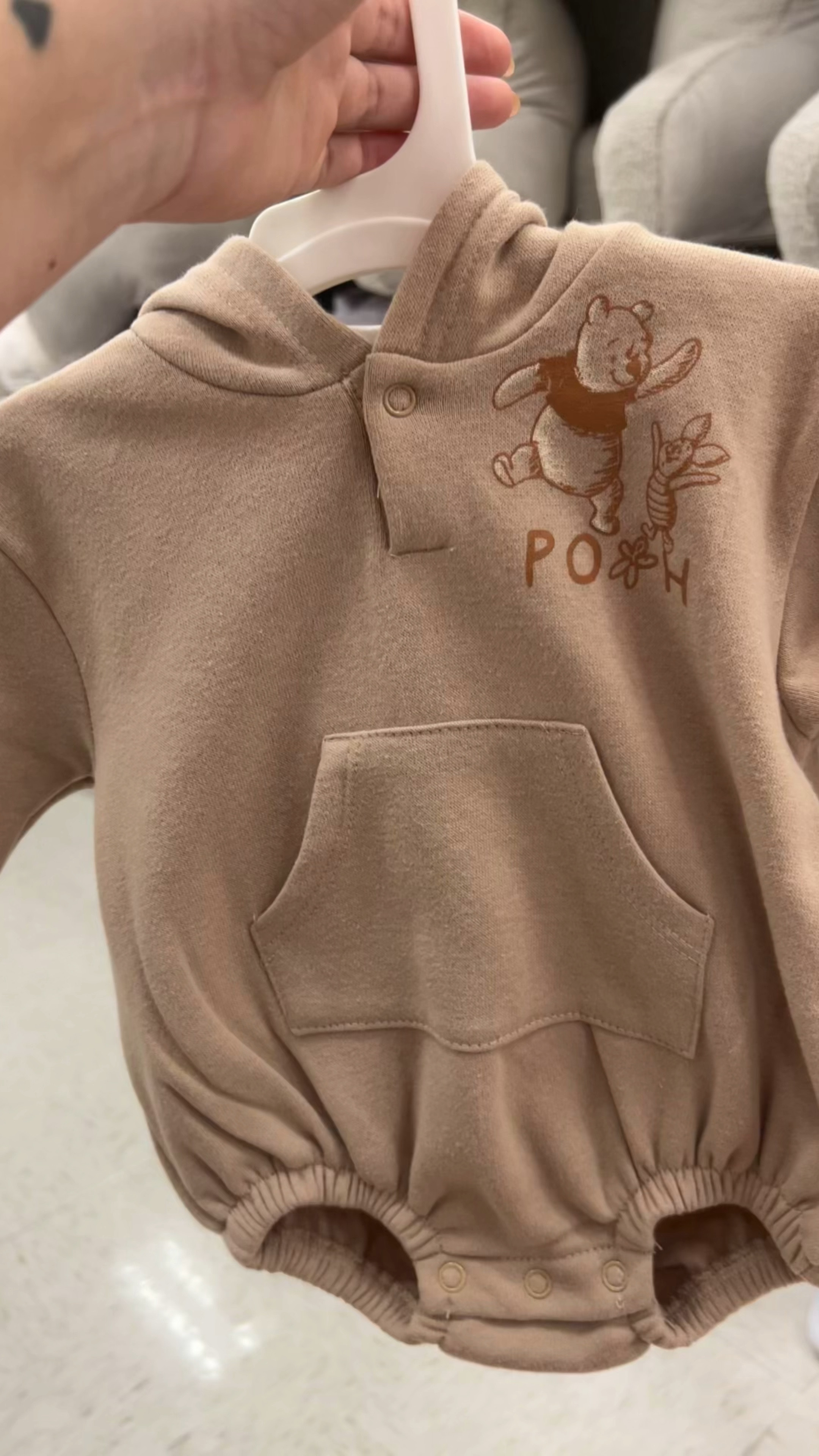 Winnie the Pooh Baby Hoodie Onesie! 

#LTKbaby #LTKbump #LTKFind
