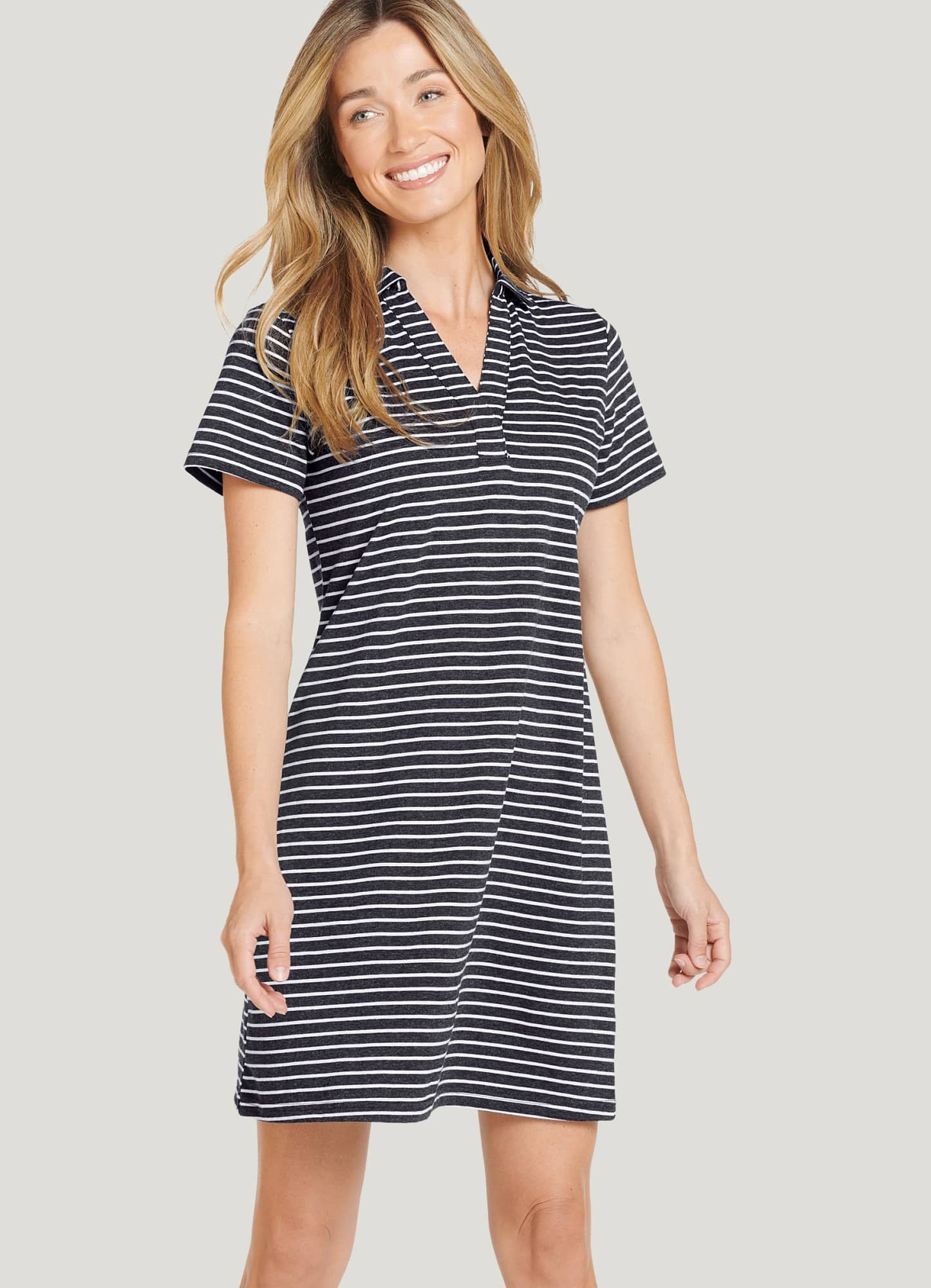 Jockey Collared T-Shirt Dress | Jockey