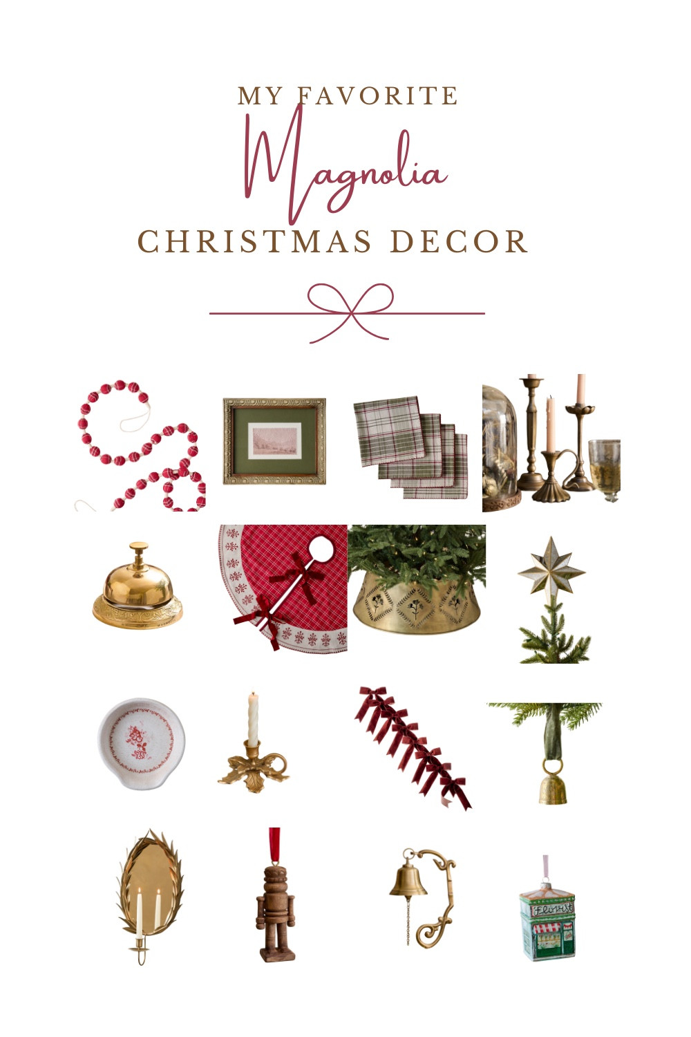 Cozy, natural, and beautifully understated — Magnolia’s holiday pieces bring that signature farmhouse warmth into your home. Think soft greenery, simple textures, handcrafted details, and timeless accents that make the season feel calm and inviting.

Tap to shop my curated Magnolia holiday picks! 

#LTKSeasonal #LTKHome #LTKHoliday