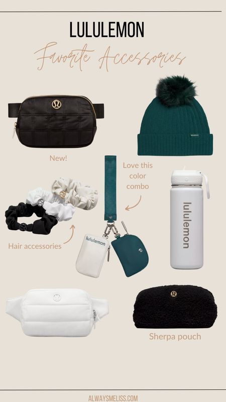 Lululemon has dropped some of the cutest accessories. I’m loving the new belt bag and wristlet! The black sherpa pouch is also on sale. All would make a great gift!!

Lululemon accessories
Lululemon gifts
Gifts for her

#LTKGiftGuide #LTKHoliday #LTKfitness
