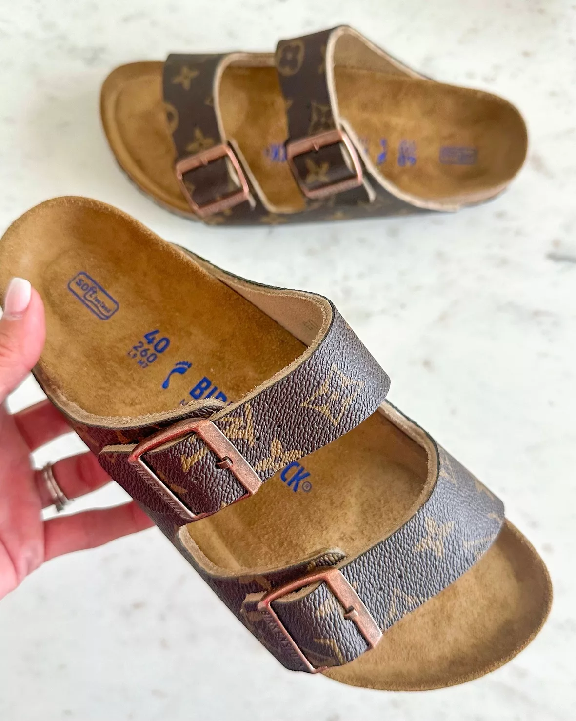 louis vuitton birkenstocks custom