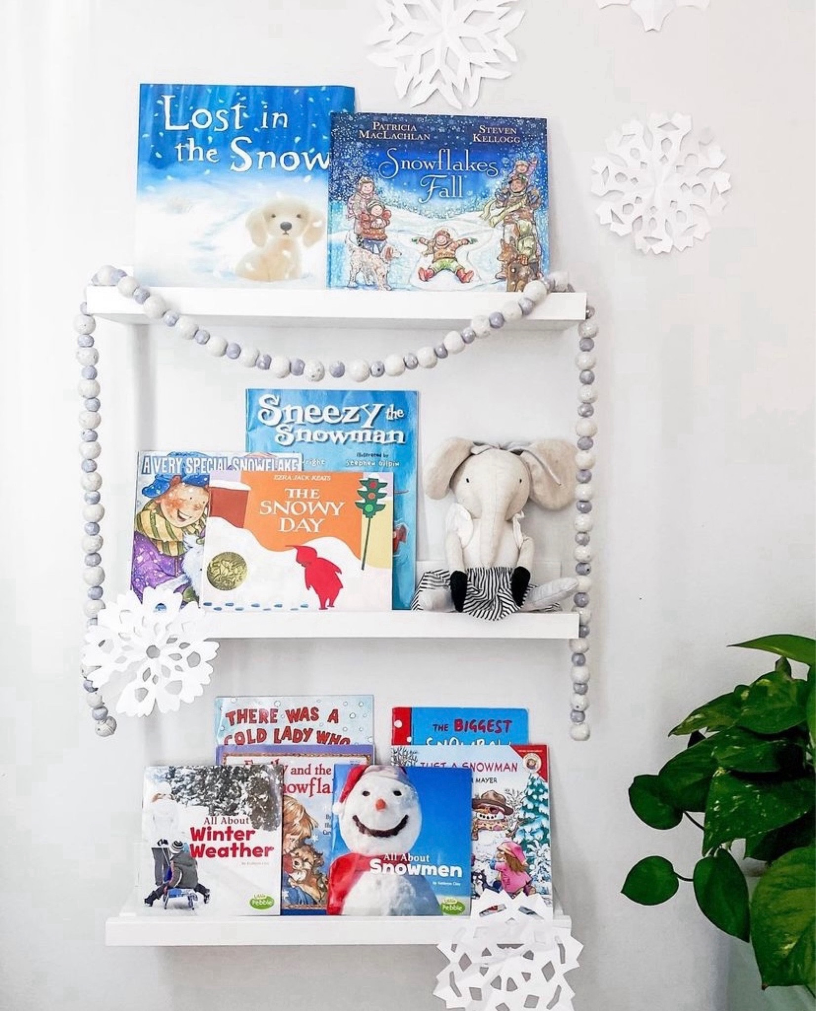 Winter Theme Book Ledge
Winter books 

#LTKhome #LTKkids
