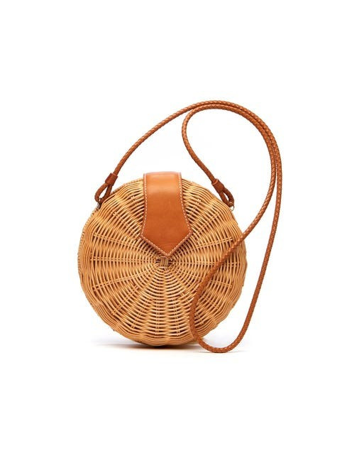Romina Wicker Crossbody Bag | J.McLaughlin
