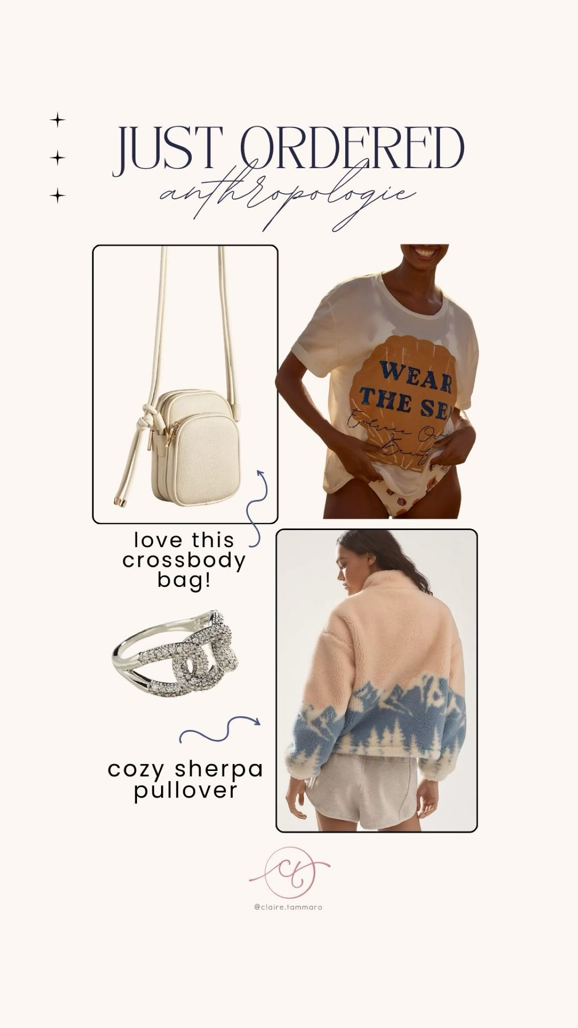 What I just ordered from Anthropologie!✨

cozy sherpa, sherpa jacket, cozy winter fashion, silver ring, silver jewelry, crossbody bag, Anthropologie, Anthropologie haul, beach shirt, graphic tee, Claire Tammaro

#LTKSeasonal #LTKStyleTip #LTKFindsUnder100