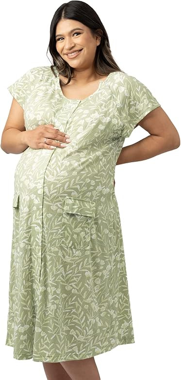 Kindred Bravely Universal Labor and Delivery Gown | 3 In 1 Labor, Delivery, Nursing Gown for Hospita | Amazon (US)