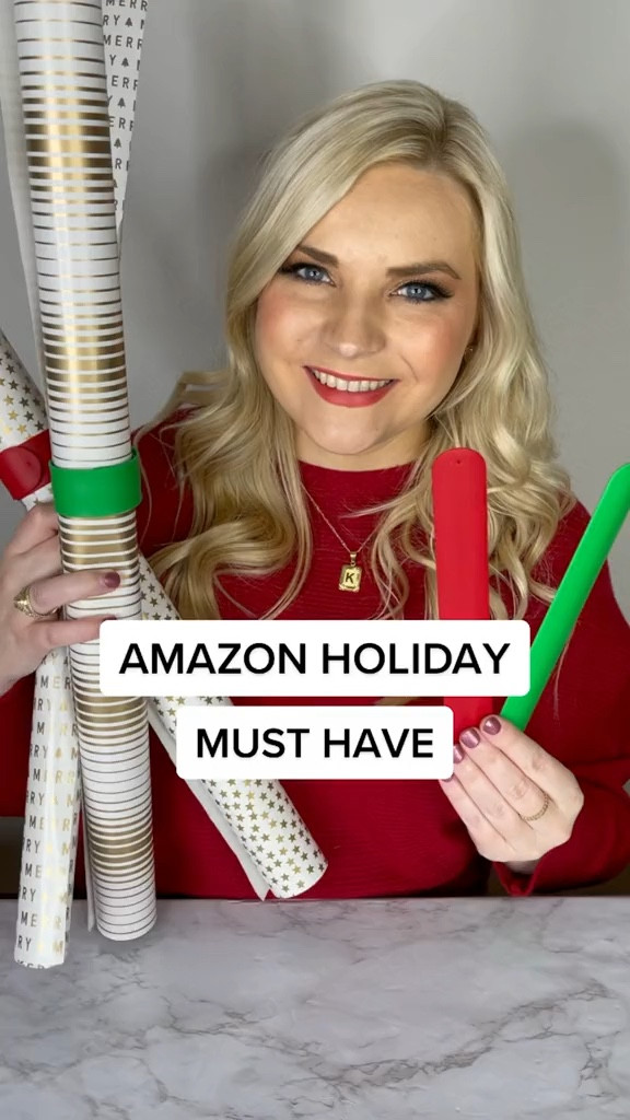 Amazon holiday must have - wrapping paper holder slap bracelets 

#LTKSeasonal #LTKhome #LTKFind