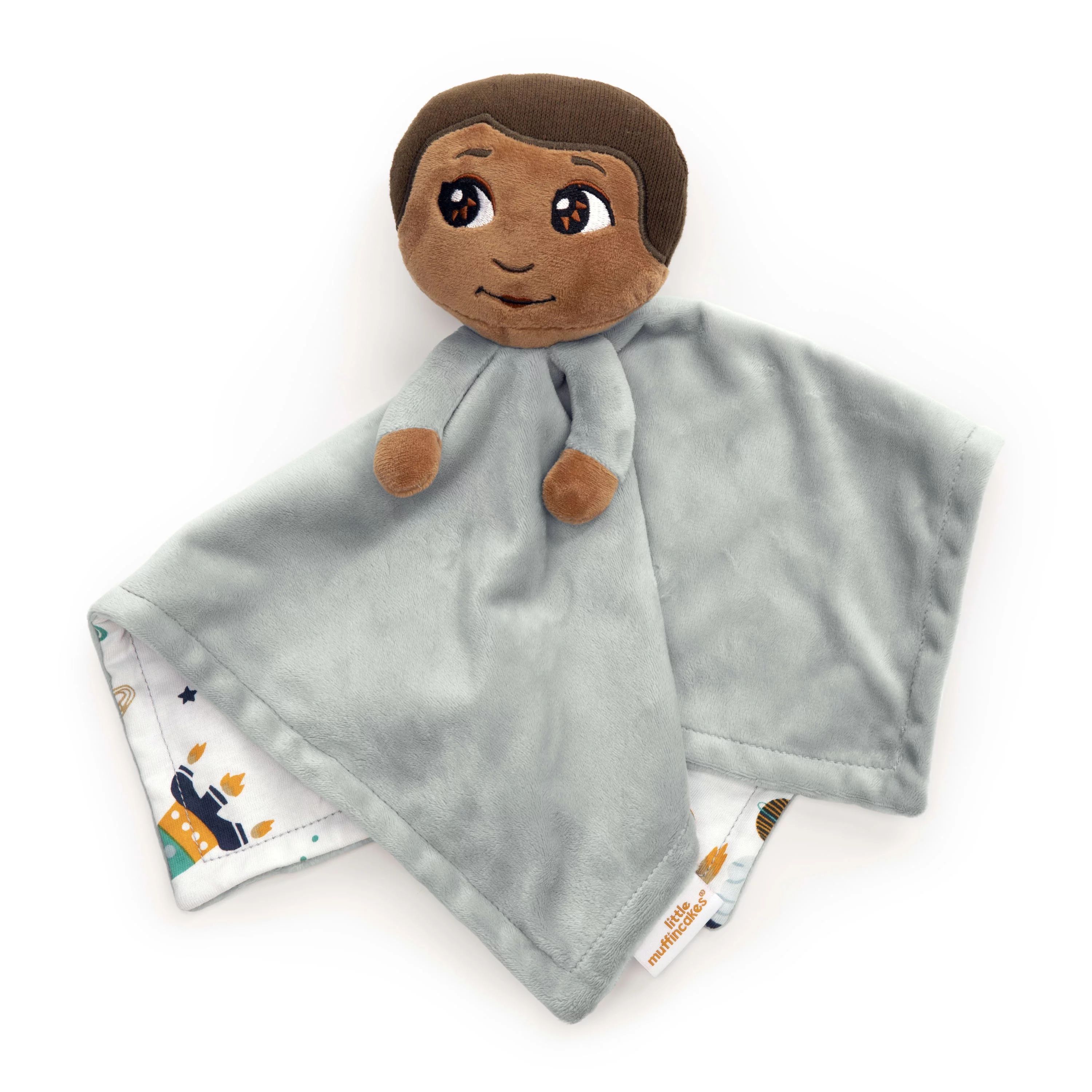 Little Muffincakes Lovey Baby Security Blanket in Astronaut and Space Theme (Ashton) for Newborn ... | Walmart (US)