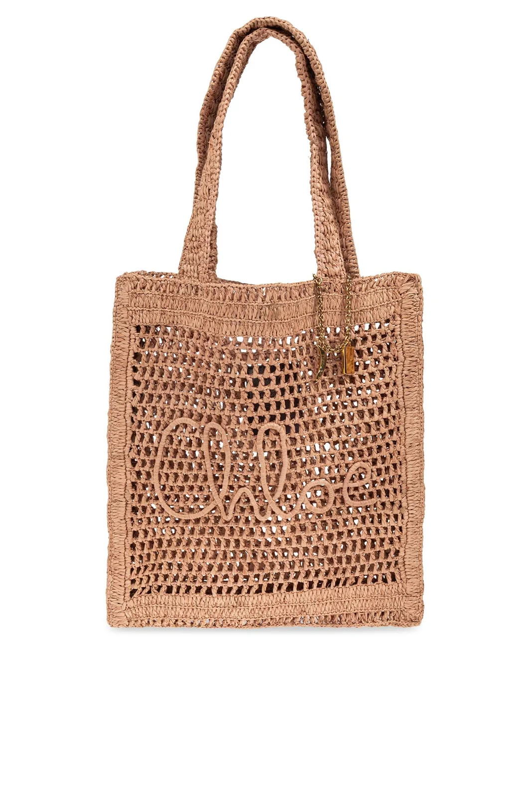 Chloé Summer Banana Logo Detailed Tote Bag | Cettire Global