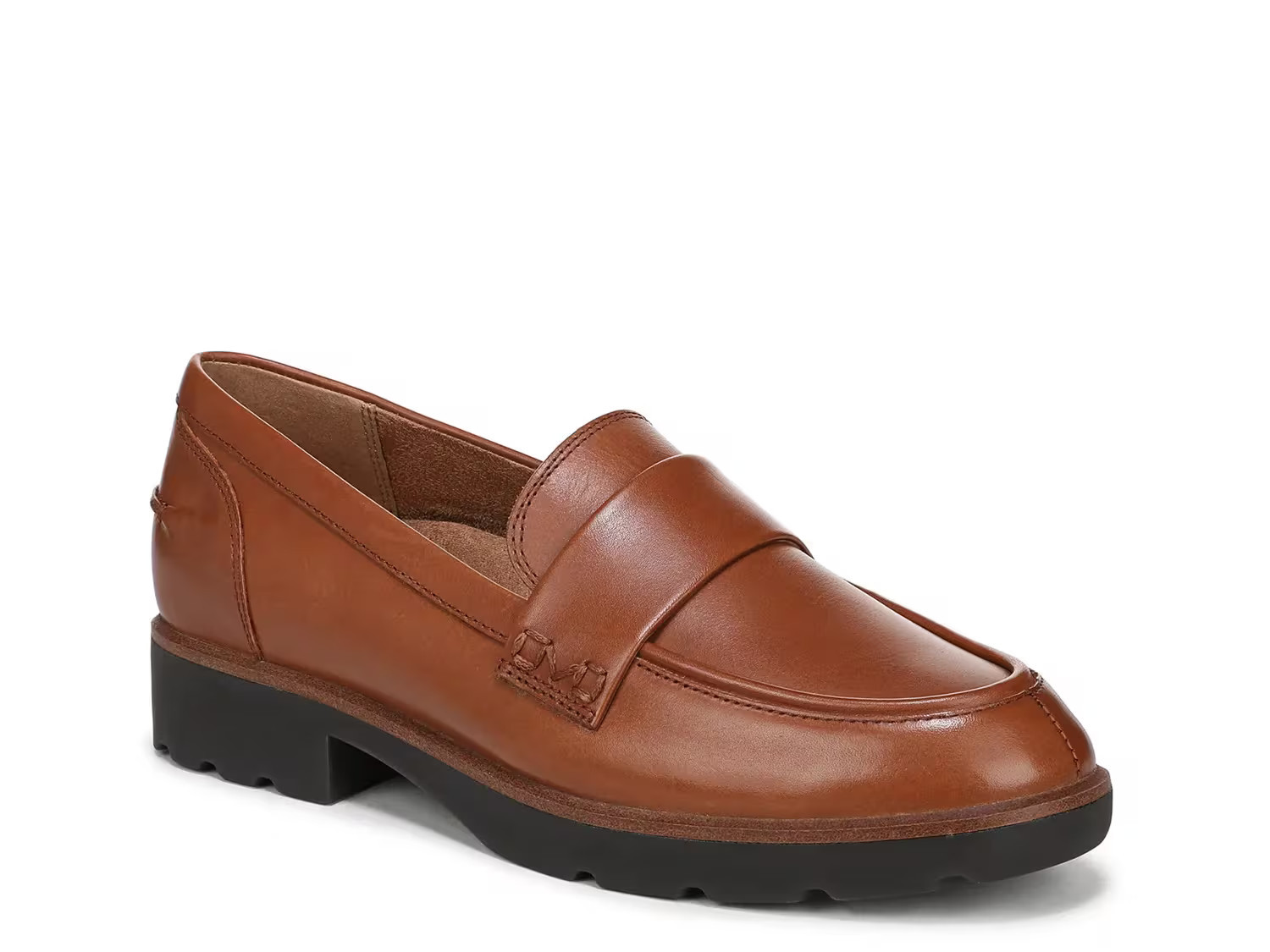 Vionic Cleo Loafer | Women's | Cognac | Size 9.5 | Loafers | Block | DSW