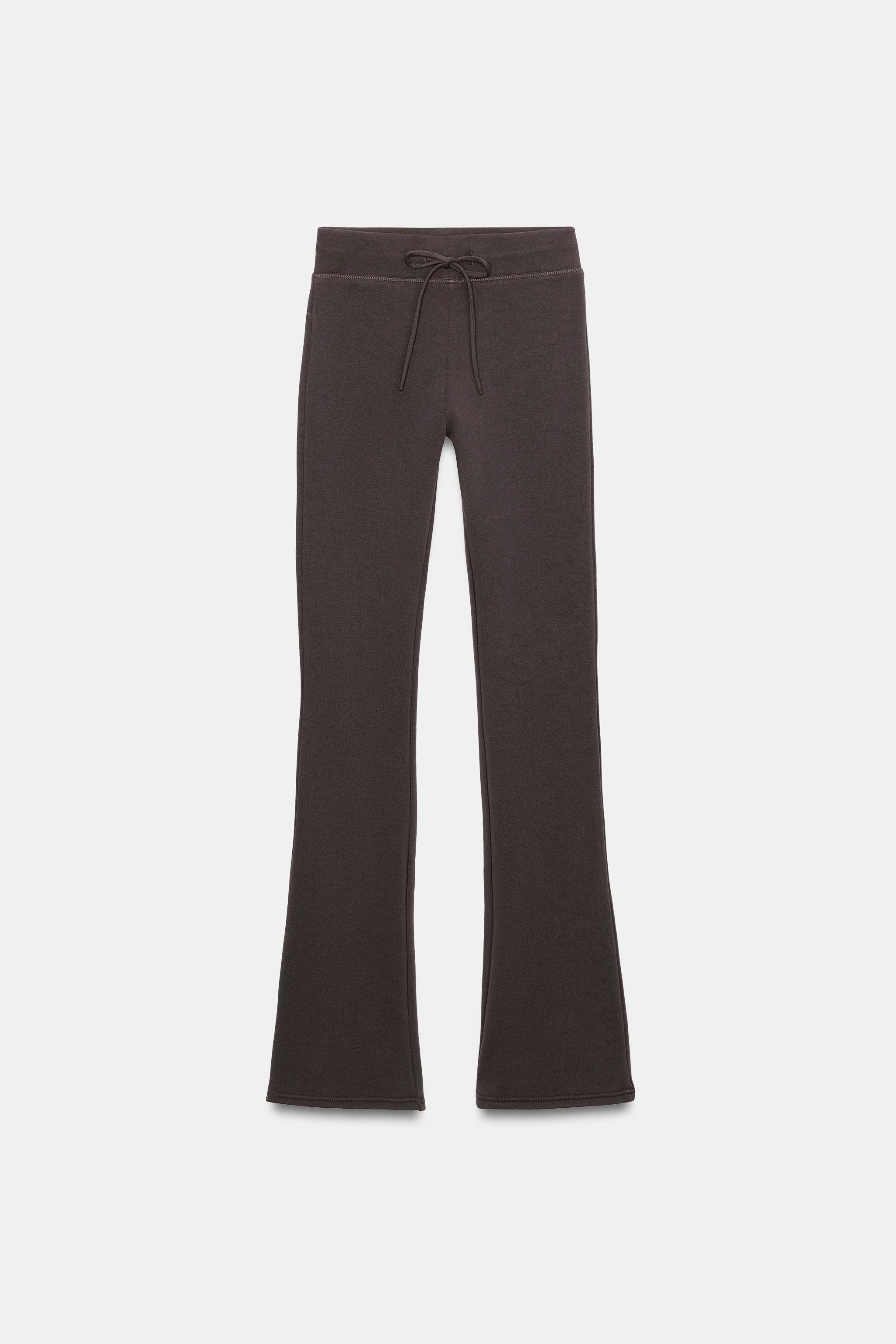 WASHED EFFECT FLARE PANTS | Zara US