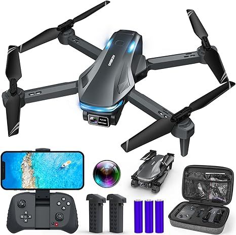 Drone with Camera for Adults, 1080P FPV Drones for kids Beginners with Upgrade Altitude Hold, Voi... | Amazon (US)