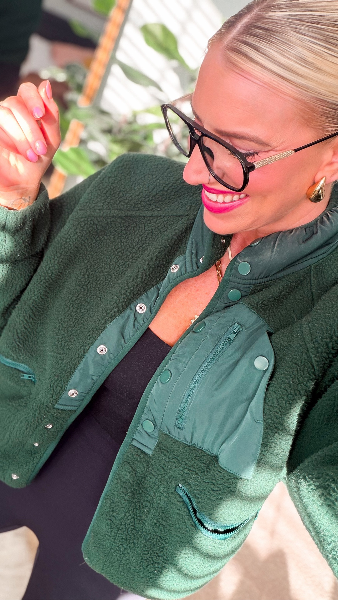 Free people look for less on Amazon 
Great lookalike for the slopes fleece jacket 
Comes in so many colors and is under $50 
Fits tts and wearing a small 

#LTKActive #LTKFindsUnder50 #LTKOver40