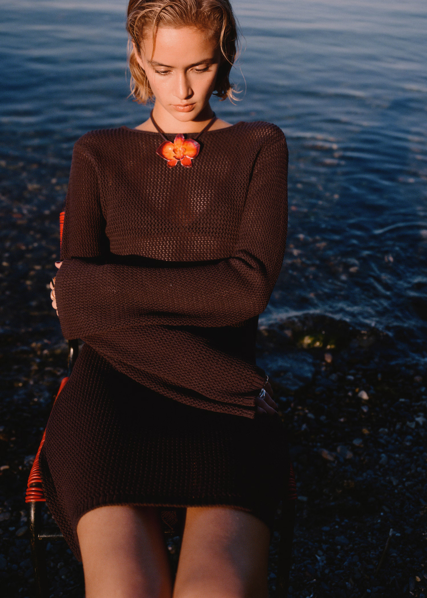 Open back crochet dress - Women | MANGO United Kingdom | MANGO (UK)