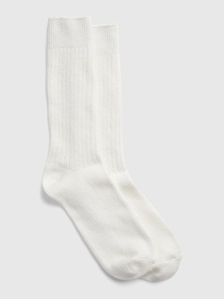 Ribbed Crew Socks | Gap (CA)
