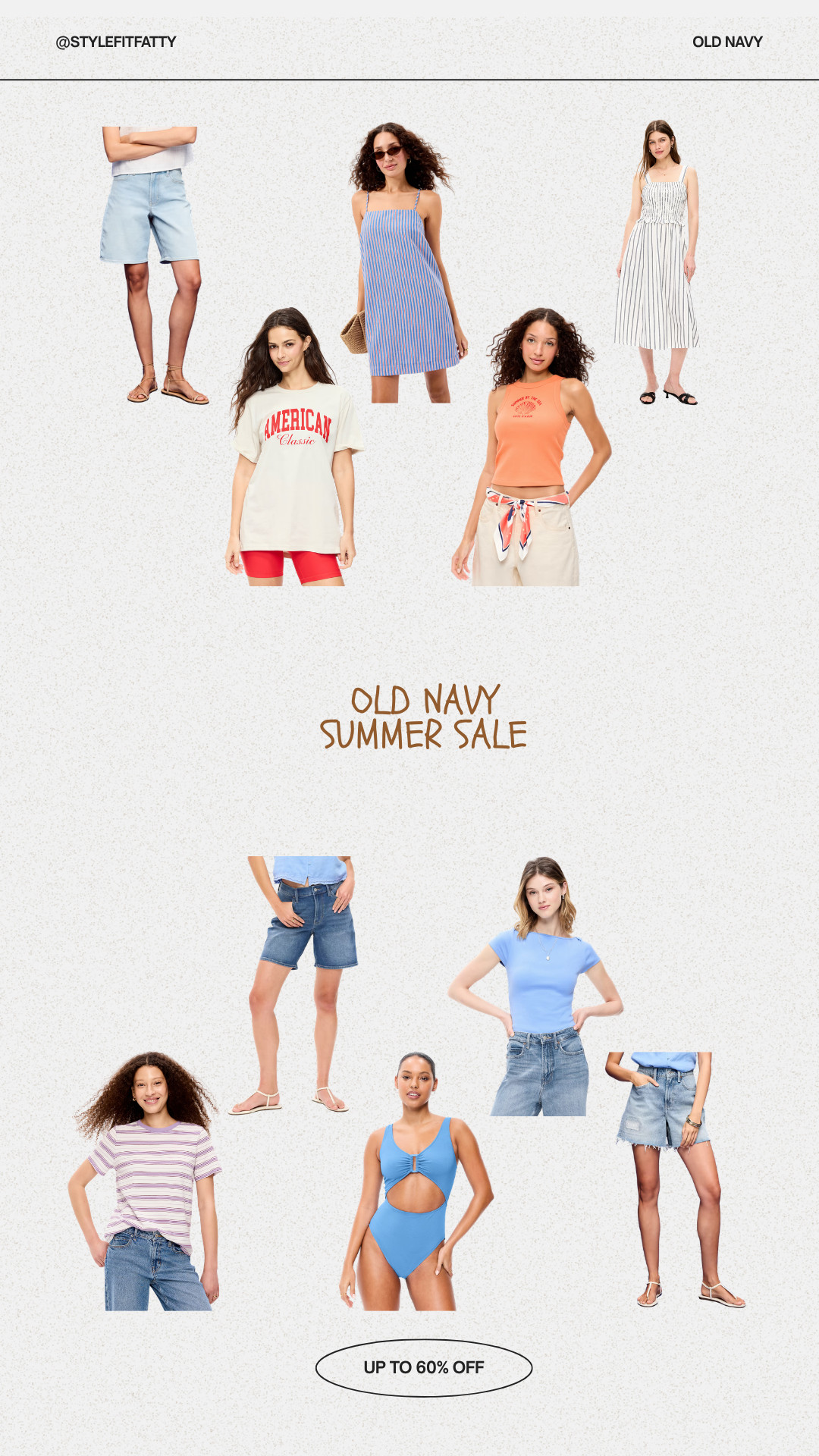 Old Navy Summer Sale!!! Up to 60% off site wide! So many good pieces! #oldnavysale #summersale #summerfinds 

 #LTKootd #LTKSeasonal #LTKSaleAlert