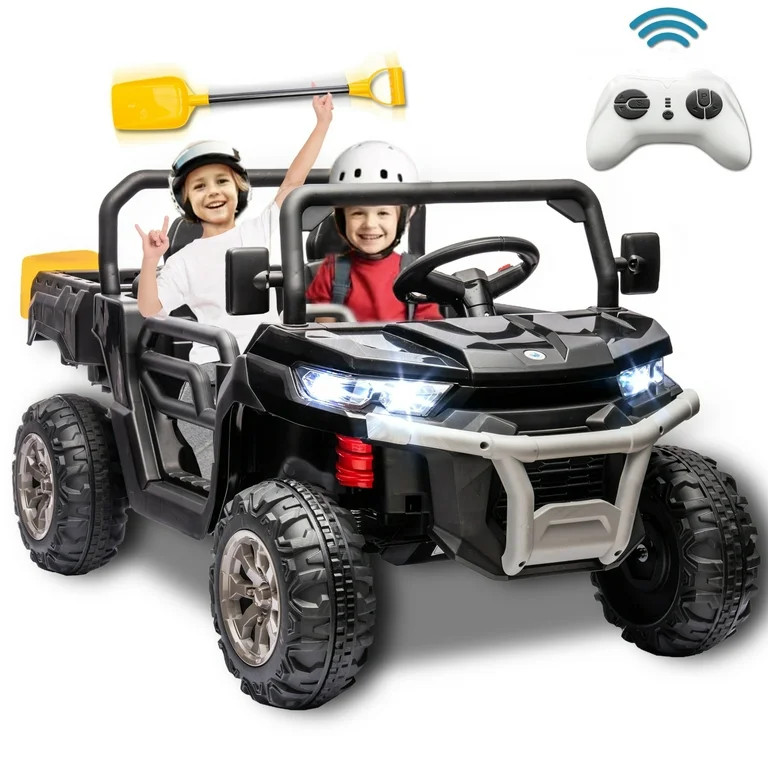24V 2 Seater Kids Ride on Car Truck, Ride On UTV with 2x200W Motor Ride On Dump Truck, Ride On Ca... | Walmart (US)