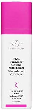 Drunk Elephant T.L.C. Framboos Glycolic Night Serum - Skin Care Brightening Night Serum, 1 Ounce | Amazon (US)