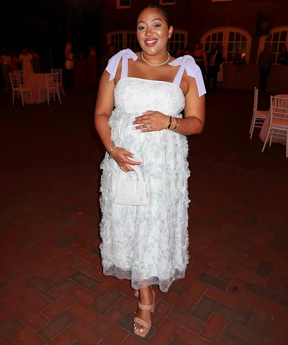 The Delfina Ribbon Dress (Lilac) | Bump City Nashville