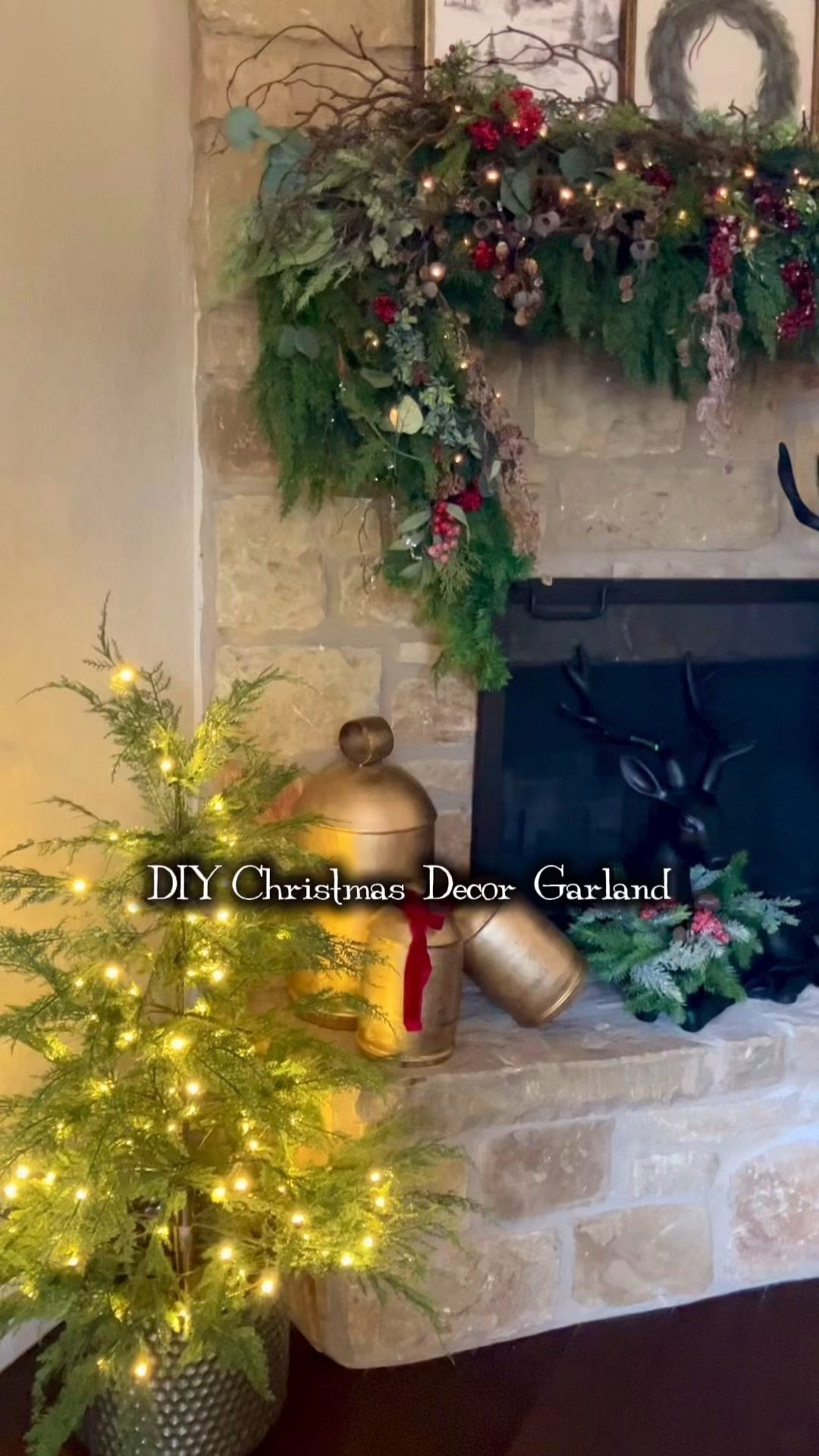 🎄Check out my DIY Christmas garland I made for our fireplace!  Loving the fullness and beauty of it all.  Looks great with my Christmas decor!

♥️You can shop these links on My LTK page~ Thanks always for the support!

#christmas #christmasgarland #christmasdiy #christmasdecor #christmasinspo 

#LTKHoliday #LTKHome #LTKSeasonal
