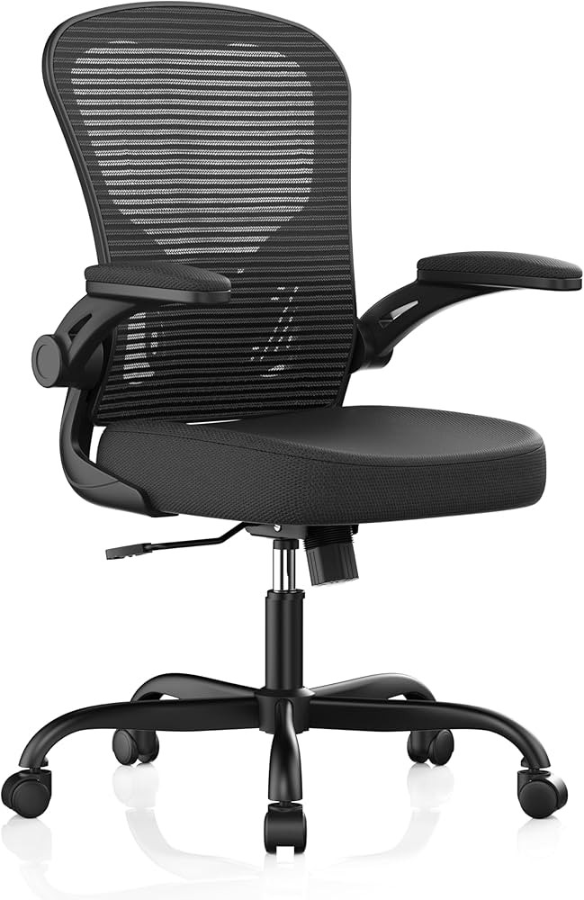 Office Chair, Ergonomic Desk Chairs 330LBS Capacity High Back Mesh Computer Chair with Flip-up Ar... | Amazon (US)