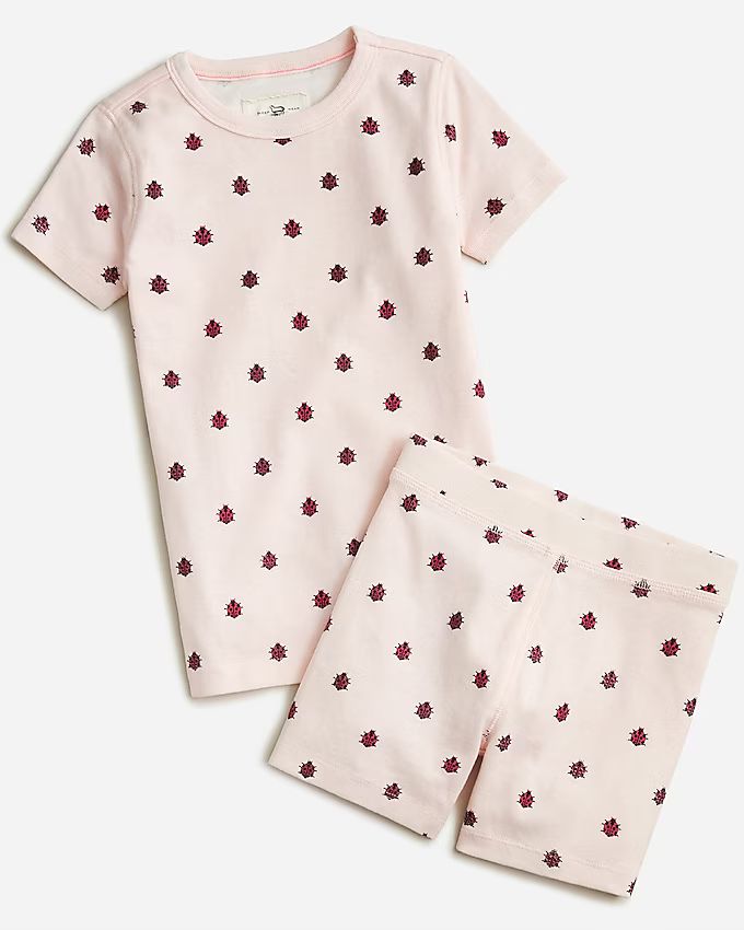 Kids' short-sleeve printed pajama set | J.Crew US