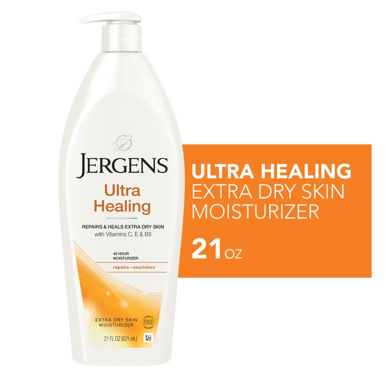 Jergens Hand and Body Lotion, Ultra Healing Dry Skin Moisturizing Body Lotion, 21 Oz - Walmart.co... | Walmart (US)