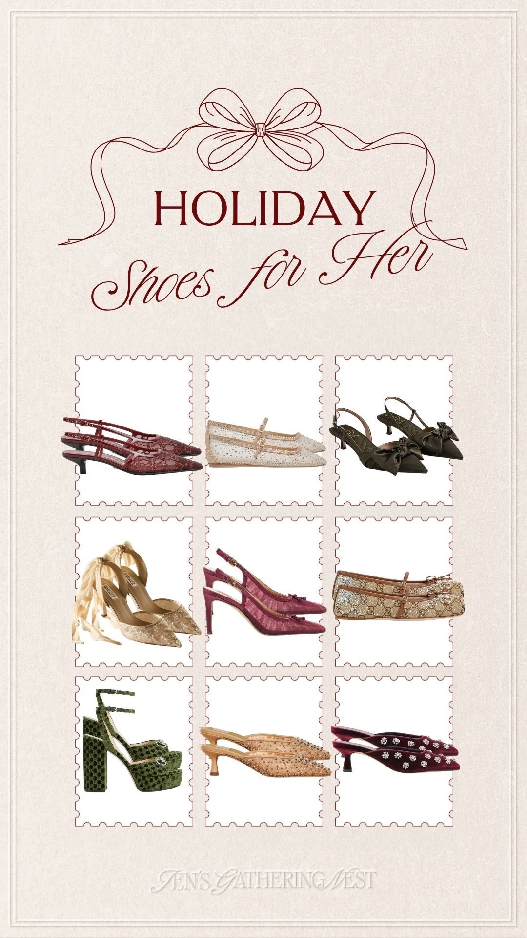 How GORG are these shoes for the holidays?! 😍✨🤌🏼

#heels #flats #designer #holidayshoes #holidaystyle #christmasfashion

#LTKHoliday #LTKSeasonal