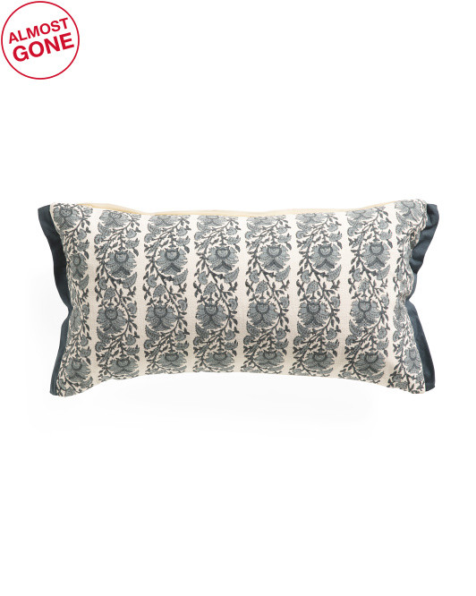 14x26 Print Feather Filled Pillow | TJ Maxx