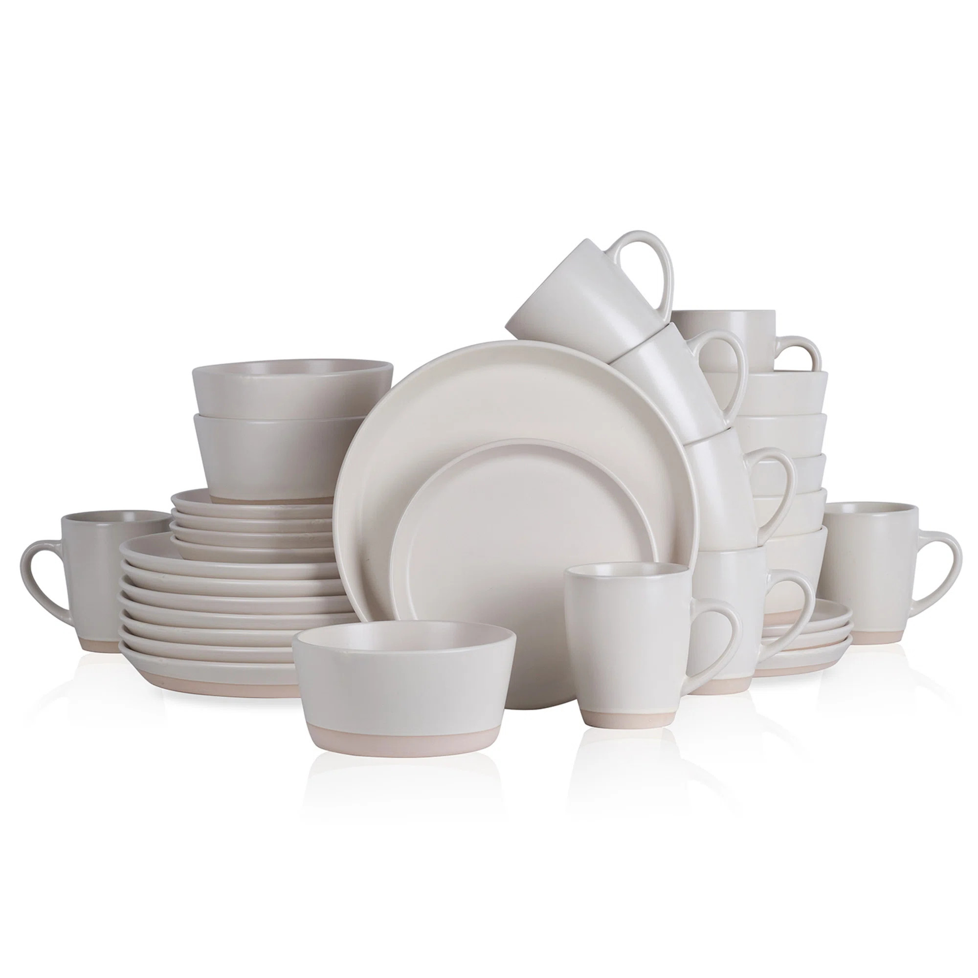Stone Lain Jules 32-Piece Dinnerware Set Stoneware | Wayfair North America