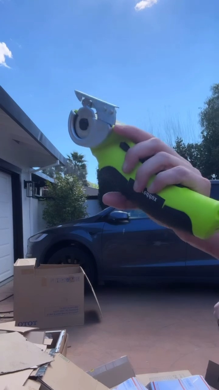 Between Amazon boxes and a bathroom remodel, the boxes were piling up. This tool made it so much fun (and easy) to break them down so quickly! 

 #LTKWatchNow