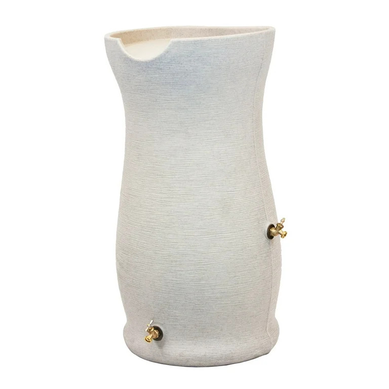 Good Ideas Impressions Corsican 50-Gallon Rain Barrel, Heavy-Duty Plastic Construction | Walmart (US)