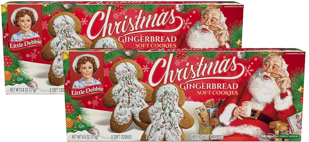 Little Debbie Christmas | 4 Amembiana Mints (Gingerbread Cookies) | Amazon (US)