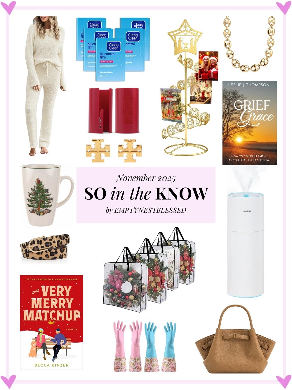 Get SO in the KNOW with what I learned and loved in November, from beauty and health tips to trending styles, smart home finds, and cheerful holiday ideas. 



#LTKHoliday #LTKFindsUnder50 #LTKSaleAlert