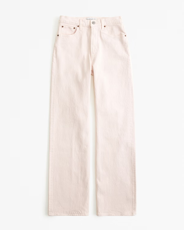 High Rise 90s Relaxed Jean | Abercrombie & Fitch (UK)