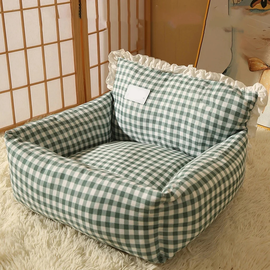 Supportive Pet Sofa Medium Large Dog Bed Elegant Pet Sofa with Soft Touch | Walmart (US)