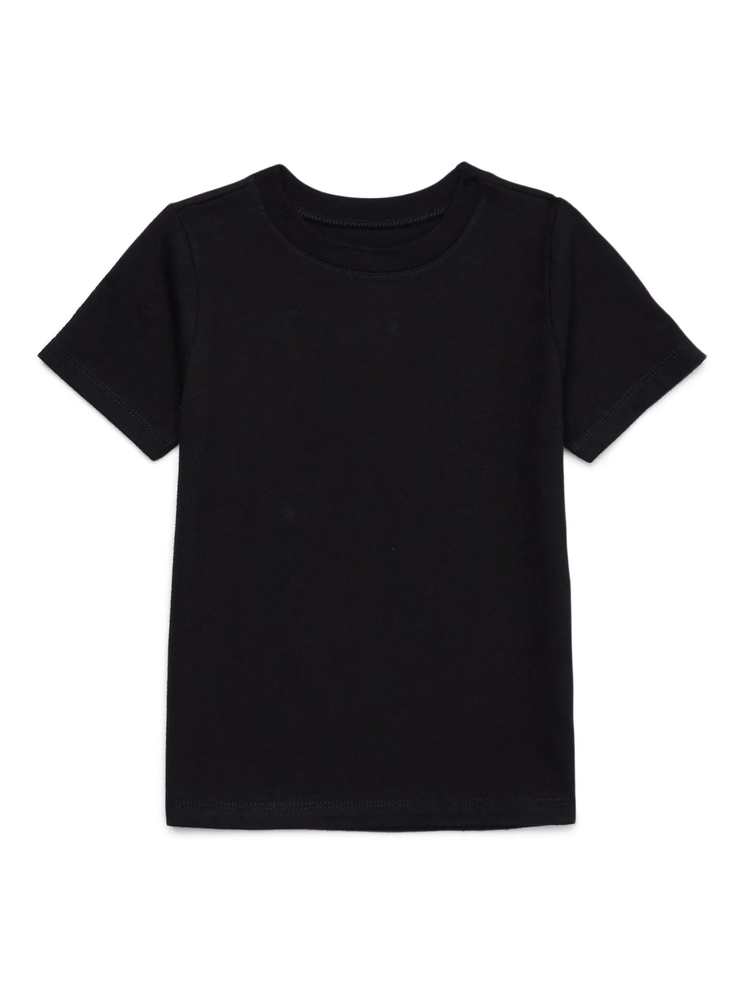 Garanimals Toddler Boy Short Sleeve Solid T-Shirt, Sizes 18M-5T | Walmart (US)