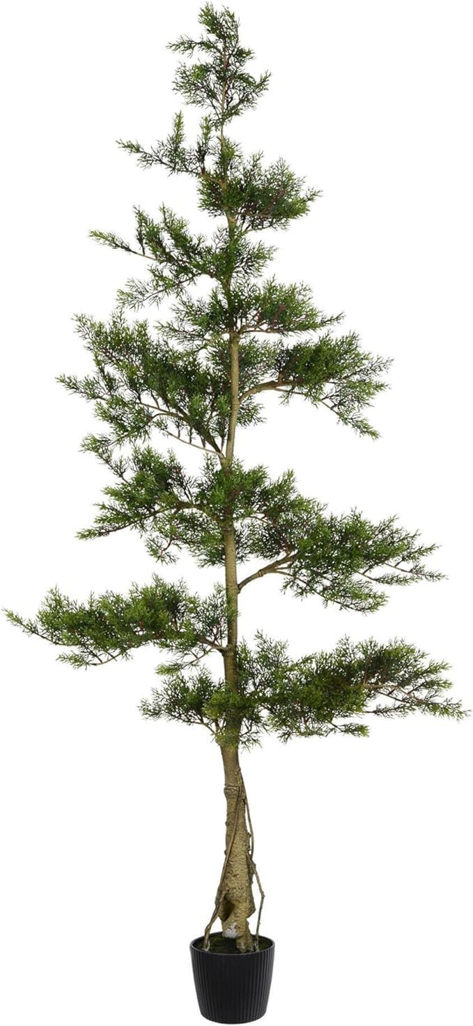 Vickerman 6' Artificial Potted Cedar Tree. | Amazon (US)