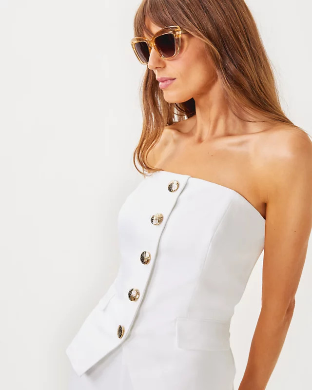 Danneel Strapless Top | Lilly Pulitzer | Lilly Pulitzer