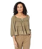Lucky Brand Women's Long Sleeve Textured Top | Amazon (US)