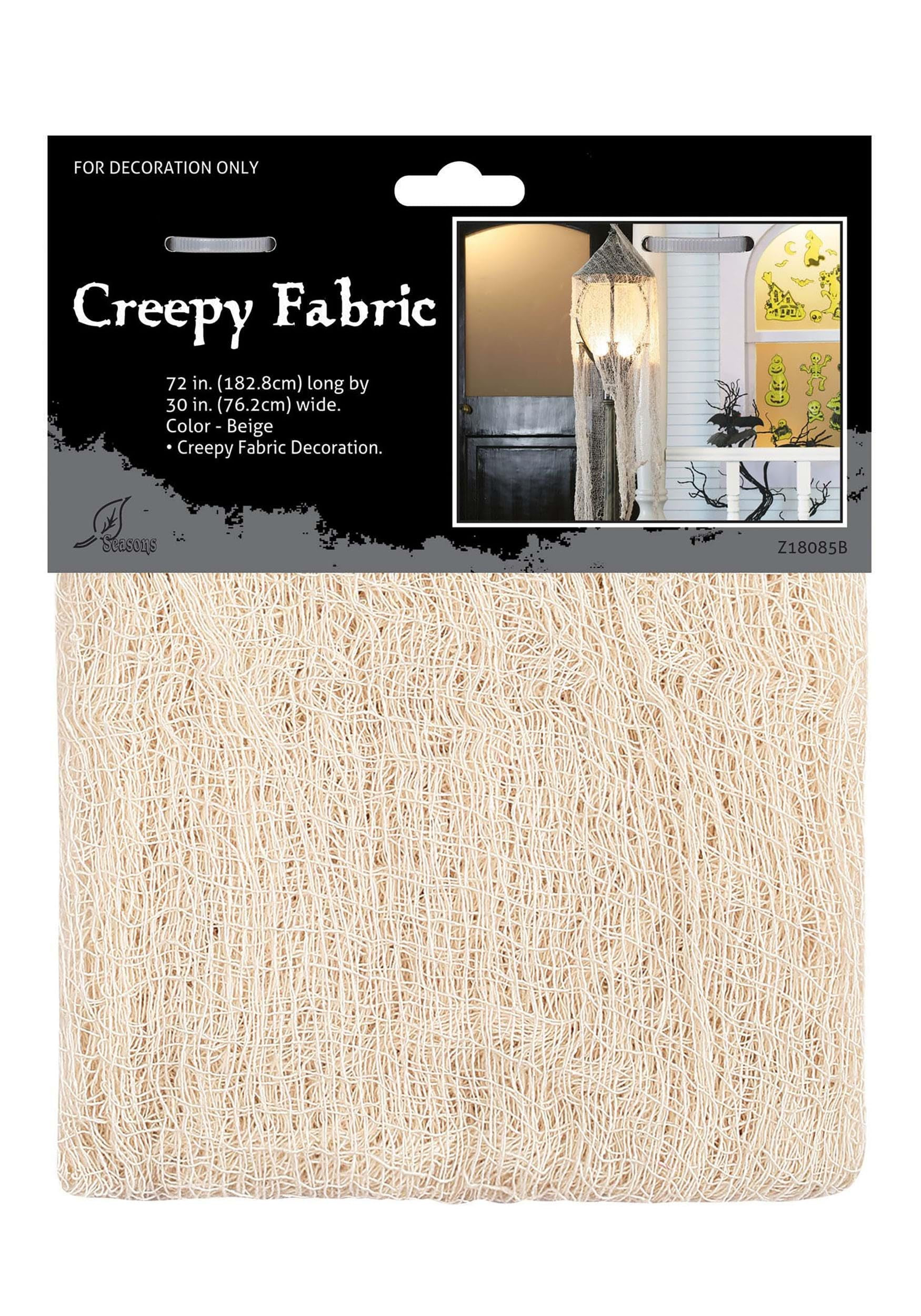 SEASONS Creepy Beige Gauze Fabric Cloth Standard | Amazon (US)