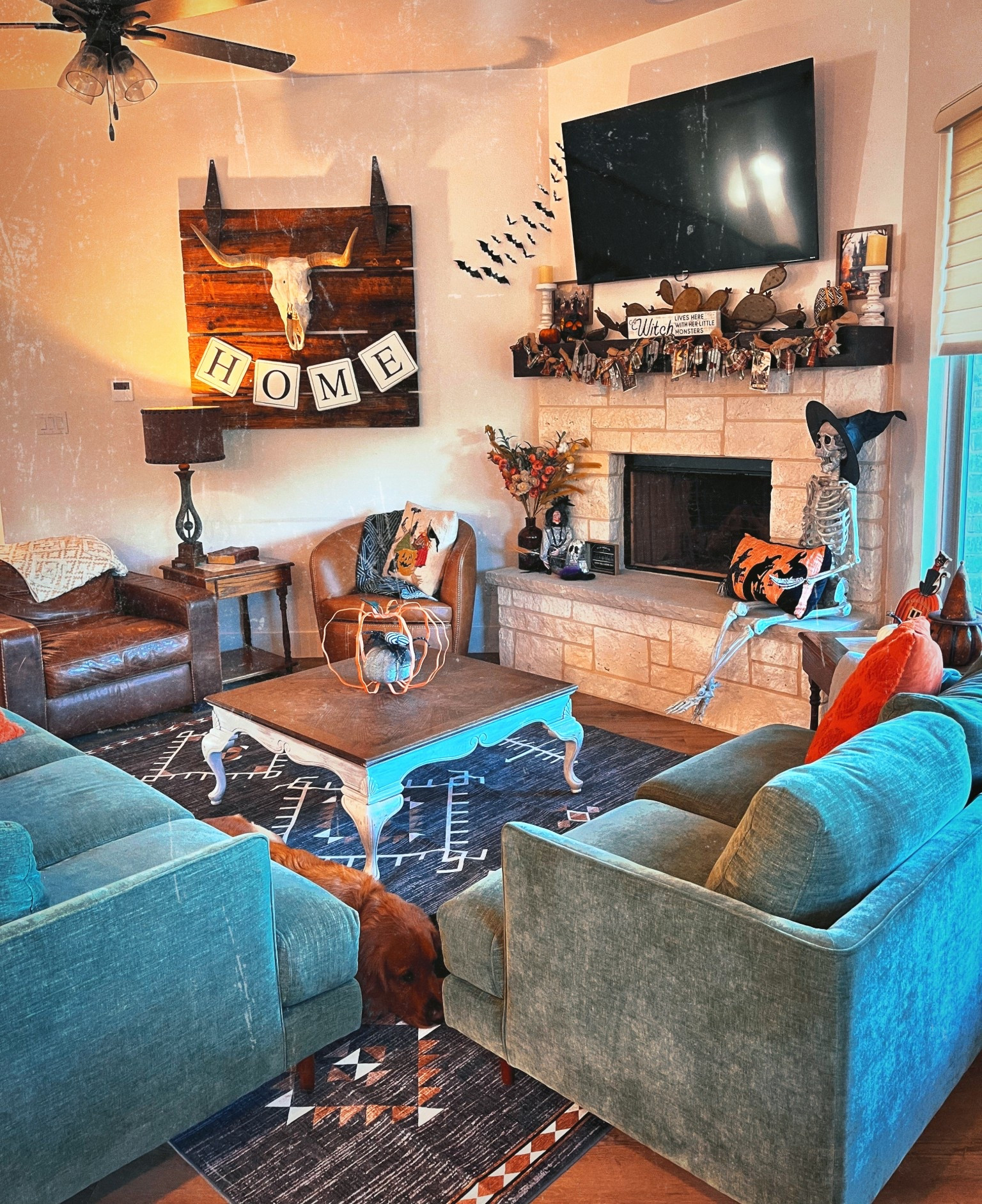 ✨Currently obsessed✨ with my new Amazon rug! 🙌 Affordable ✔️ Washable ✔️ Thin (aka no tripping over edges) ✔️ And the BEST part? It hides everything — 3 kids, 2 dogs, and allll the golden retriever hair 🐾💛 Mom win of the year. Here’s the link, because you NEED this in your life 👉

#LTKFamily #LTKHome #LTKHalloween