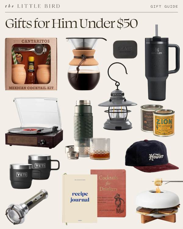 Gifts for Him Under $50 – If you're shopping for the perfect affordable gift, these…