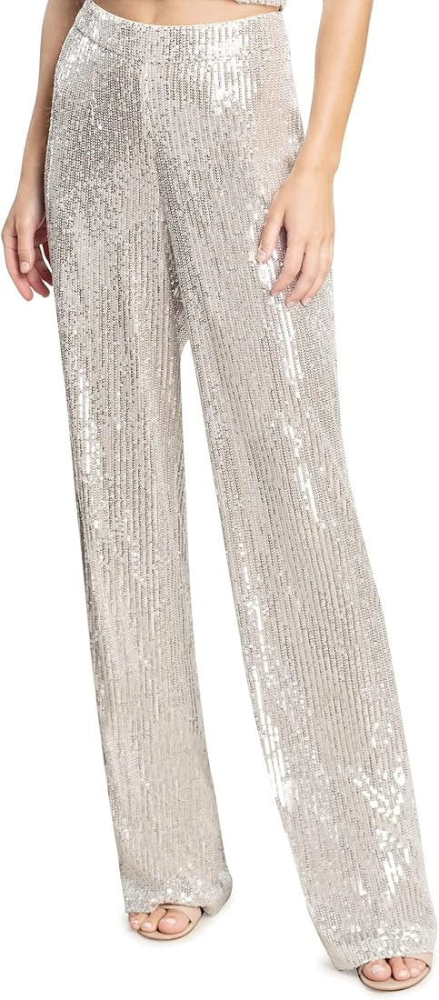 Dress the Population Women's Dina Sequin Classic Pant | Amazon (US)