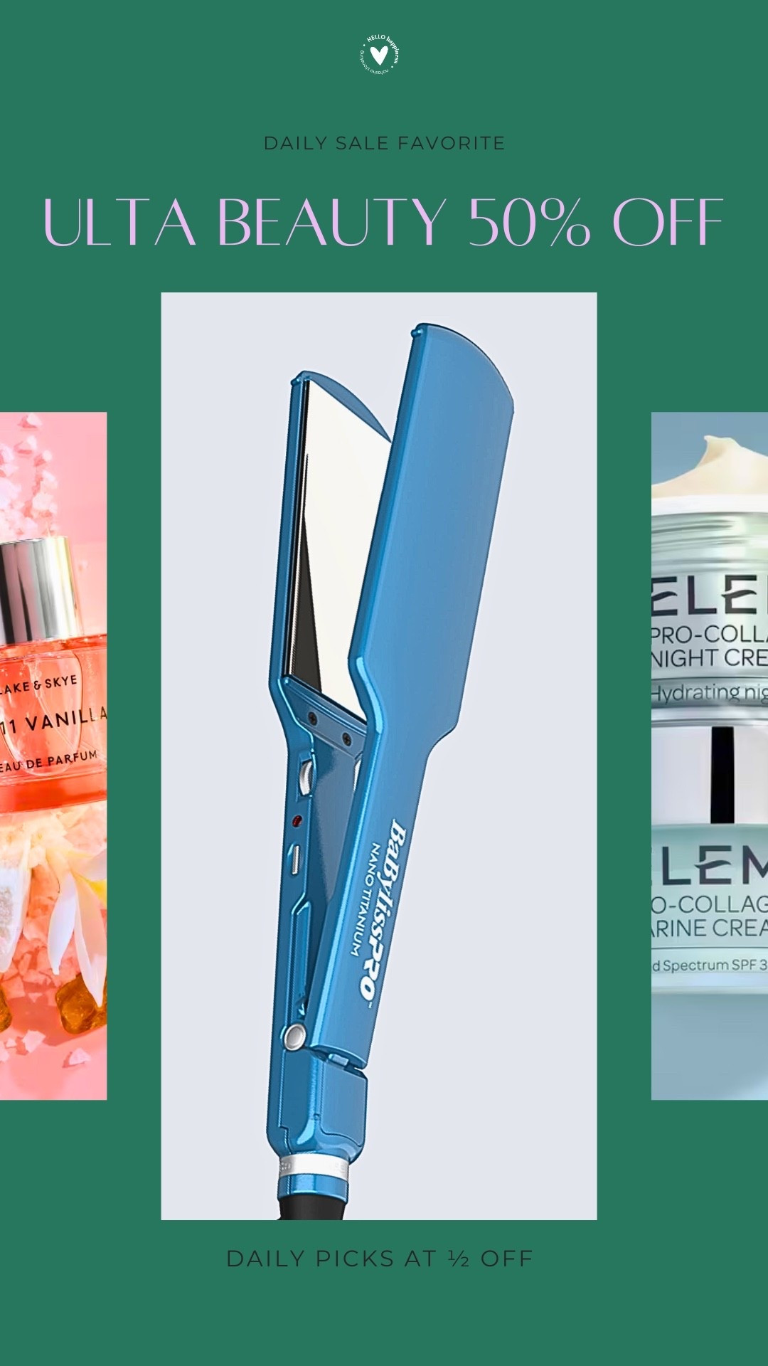 Beauty favorites for HALF OFF?! Say less 👏 Ulta’s daily steals are too good—perfect excuse to stock up on your tried-and-true favorites or finally try something new! 💄✨

#LTKgrwm #LTKSaleAlert #LTKBeauty