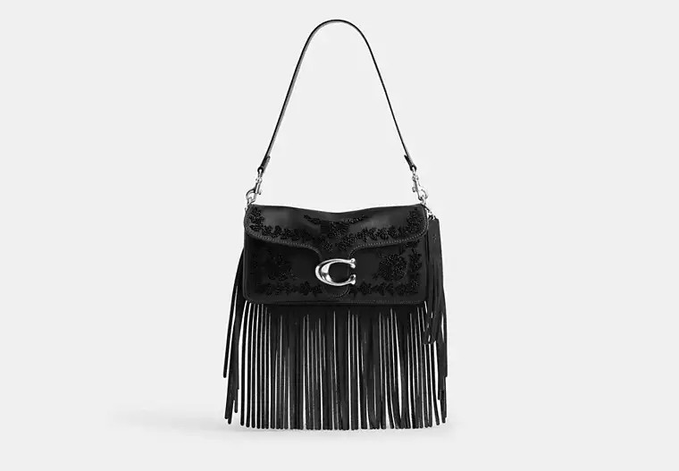 Tabby Shoulder Bag 26 With Beading And Fringe | Coach (US)